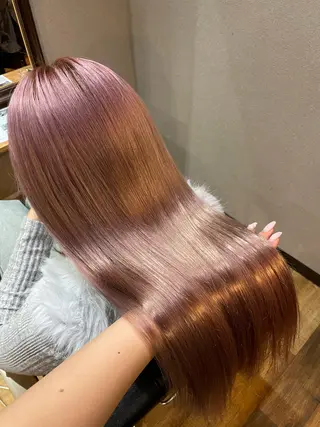 ロング カラー MIKA 💫艶透明感カラーのヘアスタイル