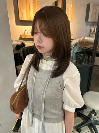 ミディアム FERIA梅田 hana💫のヘアスタイル