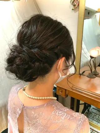 ロング ヘアアレンジ 橋口 由佳子のマツエク・マツパデザイン