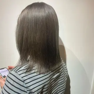 ミディアム カラー Lamana所属・透明感カラー/ 加瀬たまものヘアスタイル