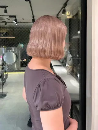 ショート カラー Qin所属・ルーツカラー 🌟  ミキのヘアスタイル
