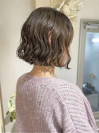 パーマ ユズキ/ 透明感カラーのヘアスタイル