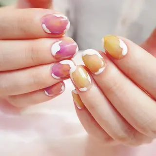 ネイル 深爪を断らない スカルプ高評価店のネイルデザイン