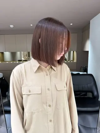 ショート カラー ⭐️圧倒的透明感 カラー⭐️/sayuのヘアスタイル