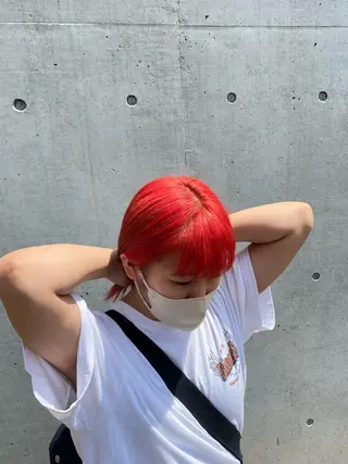 ミディアム カラー メンズパーマ支配率 No.1🔥坂井那吏のその他イメージ