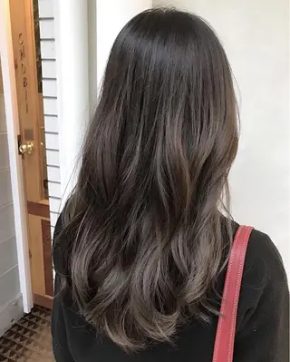 ロング カラー パーマ シェアサロン　salowin所属・✨ブリーチなし透明感 カラー🥇ユースケのヘアスタイル