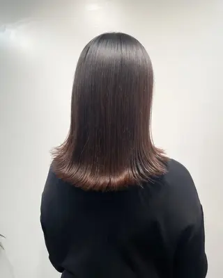 ミディアム 髪質改善/艶カラー 🤍mizueのヘアスタイル