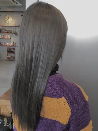 ロング カラー 代表 中島貴志のヘアスタイル