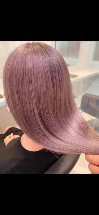 ロング カラー ヘアアレンジ ❄️THEATER 透明感カラー❄️のヘアスタイル