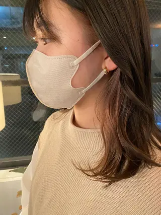 ミディアム pepin by merci所属・ari/ヘアセット レイヤーカット✂︎のヘアスタイル