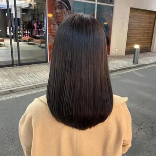 ミディアム カラー かりん 🤍のヘアスタイル
