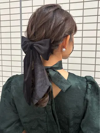 ミディアム yumemiレイヤー ‎✴︎ 透明感カラーのヘアスタイル