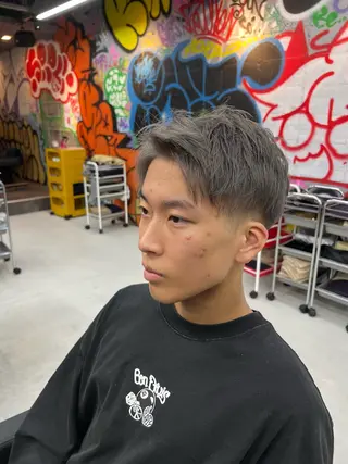 ショート カラー メンズ 錦糸町/Men's cutパーマ石川史弥のヘアスタイル