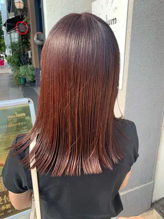 ロング SALOWIN名古屋栄店所属・Yuuki🌷名古屋 栄 カラー/ボブのヘアスタイル