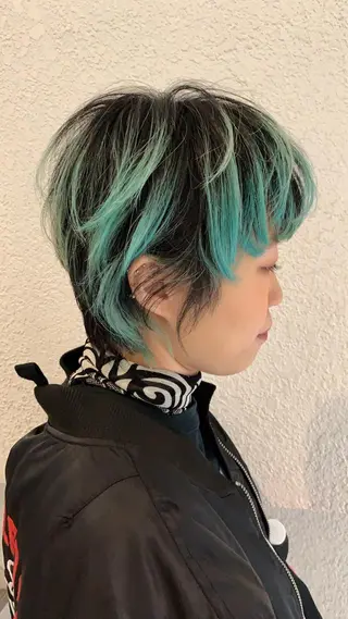 ショート GO TODAY SHAIRE SALON所属・miu （ミユ）のヘアスタイル