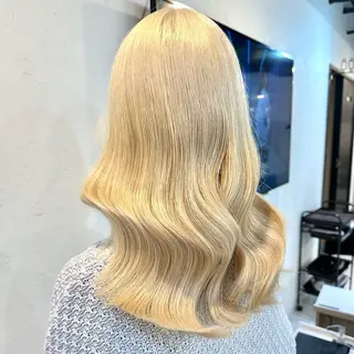 セミロング カラー 透明感カラー/ 🫧みずほ🫧のヘアスタイル