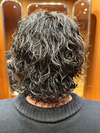 パーマ メンズ Kaz. 薬院/平尾のヘアスタイル