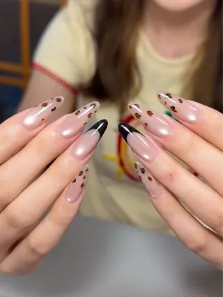 ロング moomi ゆりのネイルデザイン