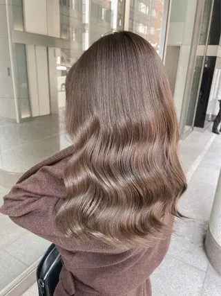 ロング カラー 【縮毛矯正特化】 kyokaのヘアスタイル