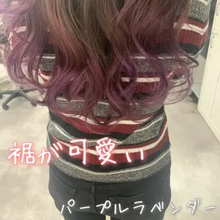 セミロング カラー ルーチェヘアー 北摂エリアNo.1のヘアスタイル