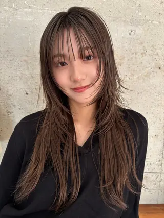 ロング カラー Risa✴︎/ 艶カラー🫧のヘアスタイル