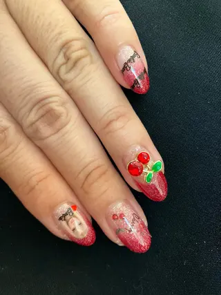 ネイル rukianail 新里のネイルデザイン