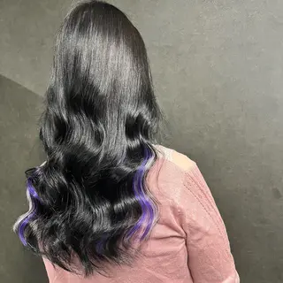 ロング カラー hair salon chic.所属・chic.エクステ. 艶カラー.miu🦊のヘアスタイル
