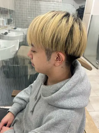 メンズ 栗田 優月のヘアスタイル