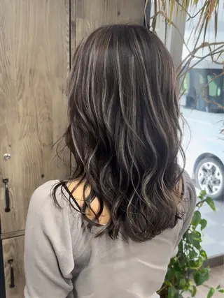 セミロング カラー VIF所属・🗻飯田誠也🗻 カットカラー得意のヘアスタイル