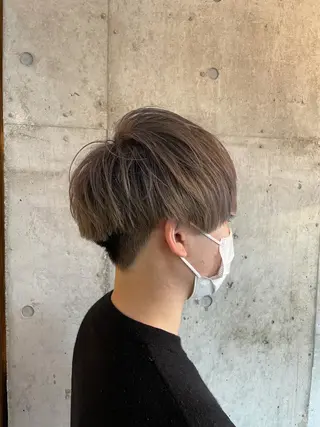 ショート カラー メンズ 🔥メンズ特化パーマ 🦖増田弘明🦖のヘアスタイル
