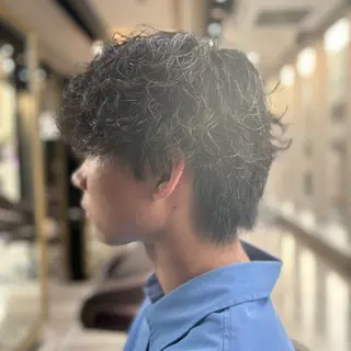 メンズ メンズ専門 💇🏻‍♂️大城のヘアスタイル