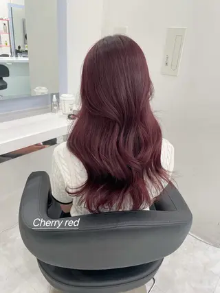 セミロング カラー ヘアアレンジ Ella所属・nana【艶髪】/ レイヤー/縮毛矯正のヘアスタイル