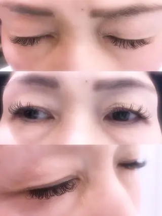 マツエク・マツパ 保子 祐里香のヘアスタイル