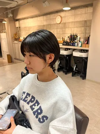 ショート 狩野 くるみのヘアスタイル