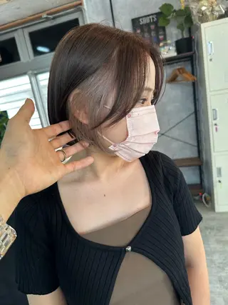 ショート C’LD hair produce /シールドヘア所属・モテ髪/ボブ/ショー ト/アダチフウトのヘアスタイル