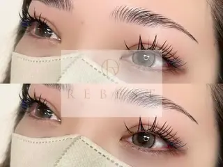 マツエク・マツパ Lashlift 👁️REBESTのマツエク・マツパデザイン