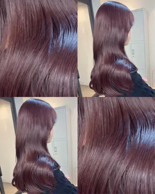 ロング カラー LEBEN所属・leben serikaのヘアスタイル