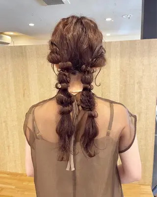 ヘアアレンジ R by NINA かずなのヘアスタイル
