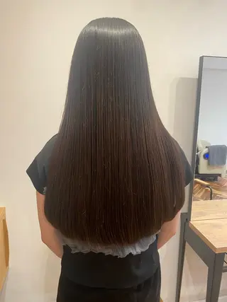 ロング 伊藤 優花のヘアスタイル