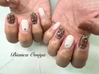 ネイル ビアンカ大宮 店長 モリサワレイラのネイルデザイン