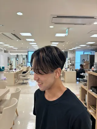 カラー メンズ 湘南/メンズパーマ/ 支持率No.1ユチカのヘアスタイル