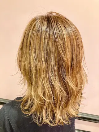ミディアム カラー ✨髪質改善縮毛矯正✨ 宇田川修平のエステ・リラクイメージ