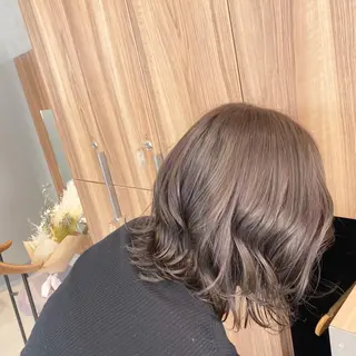 カラー 透明感モテ艶髪カラー Gallicaイリサのヘアスタイル