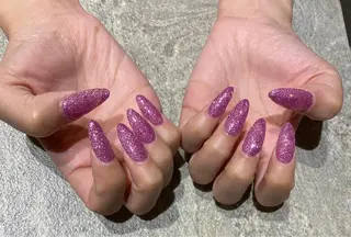 ネイル 【やり放題専門店】 スカルプ＆長さ出しのネイルデザイン