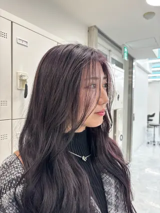 ロング カラー 🫧韓国風透明感 ヘア🫧towaのヘアスタイル