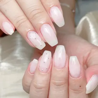 ネイル miki 韓国ワンホンネイルのネイルデザイン
