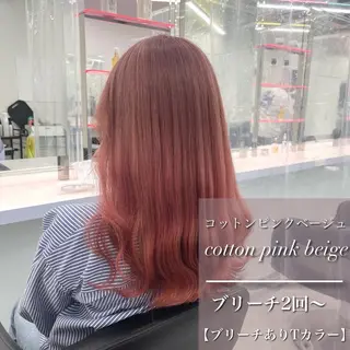 セミロング カラー 🎨ブリーチ職人 店長Takaya🎨のヘアスタイル