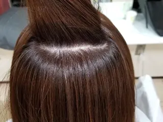 セミロング カラー ラカリテ所属・渋谷 りなのヘアスタイル