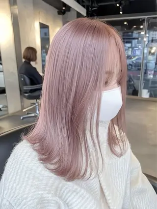 ミディアム カラー 誠也/唯一無二の ルーツカラーのヘアスタイル