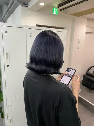 ミディアム soyon心斎橋所属・♡透明感/艶カラー/ M a I ♡のヘアスタイル